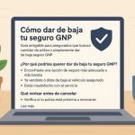 dar de baja seguro GNP